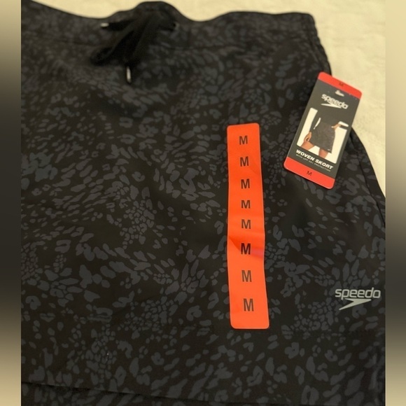 Speedo Woven Skort Women’s X-Large Black UPF50+ Tennis Pickleball Swimming NWT - Picture 6 of 11